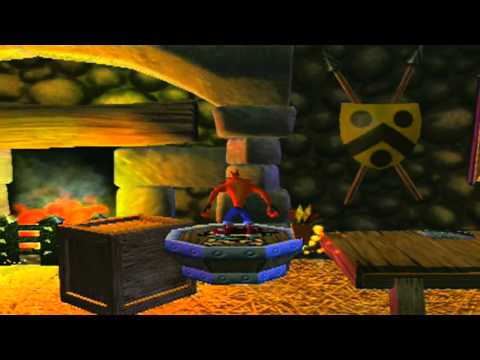 Crash Bandicoot: The Wrath of Cortex - Level 4: Wizards And Lizards (Crystal/Gem/Green Gem)