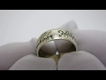 Відео огляд Срібна каблучка "Володар кілець" 295КЮ
