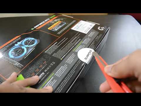 Gigabyte WindForce OC RTX 3050 6GB - Unboxing &amp; Test