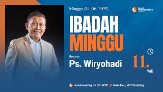 Download lagu Ibadah Minggu ONSITE | Ps. Wiryohadi | 01 Juni 2025 | Pkl. 11.00 WIB | GBI WTC Serpong mp3