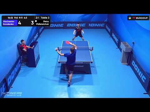 13:15 Viacheslav Kovalenko - Petro Pidleteichuk 13.09.2023 TT Euro.Cup Ukraine Master. Table 3