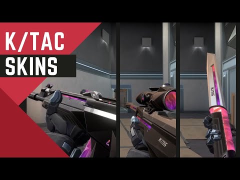 Ktac Skins Showcase - Valorant Battlepass Skins