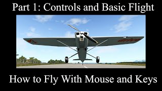 How to fly a plane in Beam NG with mouse and keyboard Tutorial (Win10)Controls and Basic Core Skills