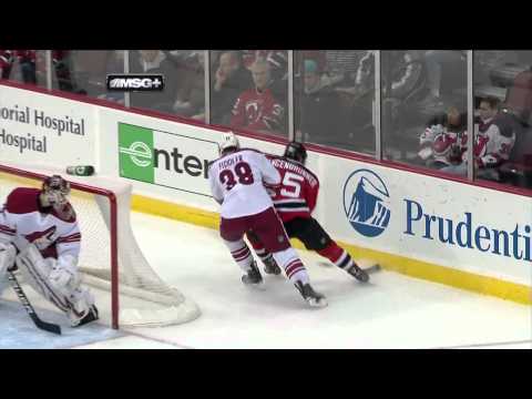 Mark Fayne First Career NHL Goal
