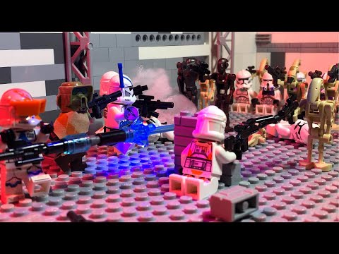 Clones go on a Rescue Mission -  LEGO Star Wars the Clone Wars (Stop Motion)