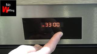 How to Set Useful END Cooking Time Setting on Bosch Oven HHF113BR0B - Beginners guide