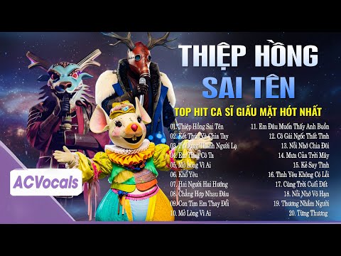 Em Viết Thiệp Hồng Tên Em Thì Đúng - Thiệp Hồng Sai Tên | Tuyển Tập Ca Sĩ Giấu Mặt Hay Nhất