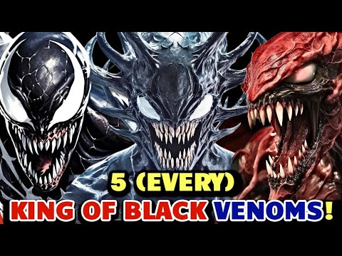 5 (Every) King Of Black Venoms Who Will Reshape Entire Symbiote Story In Marvel Universe - Explored