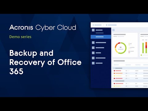 Acronis Cyber Backup for Microsoft 365