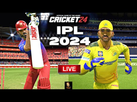 IPL 2024 RCB vs CSK T20 Match - Cricket 24 Live - RtxVivek