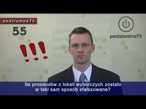 Oto dowód jak fałszują wyniki wyborów