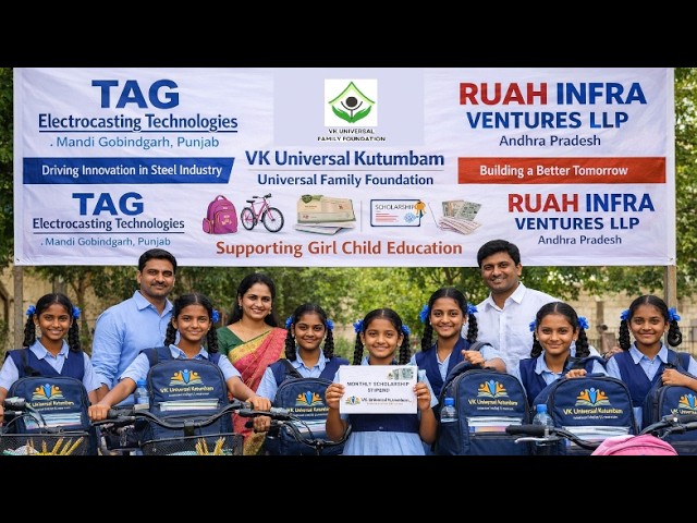 Supporting Girl Child Education | Tag Electrocasting Technologies Pvt. Ltd & RUAH INFRA VENTURES LLP
