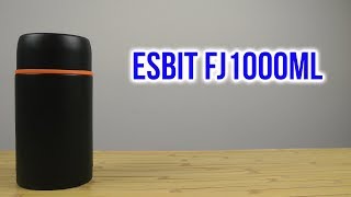 Esbit Food jug FJ1000ML black (017.0035) - відео 1
