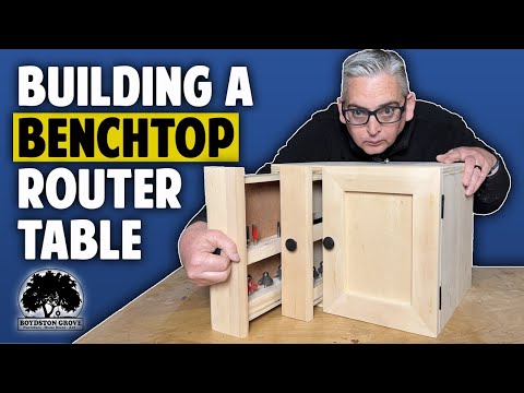 This DIY Benchtop Router Table is a Game Changer!