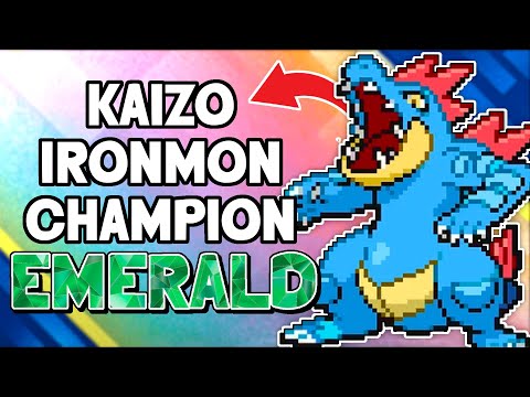 How Feraligatr Conquered Pokémon Emerald's MOST RANDOM Challenge! (kaizo ironmon emerald)