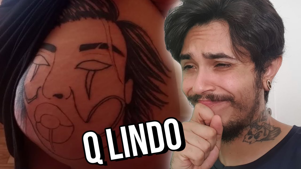 Foi pagar barato na tatuagem e se arrependeu kkkkkkk