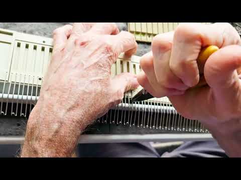 Deep Cleaning a Knittax/Knitking Am3 Ribber