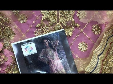 Anusabrar wedding edition | Indian Master Replica | Fully Embroidered Pure Georgette | Maysa Collect