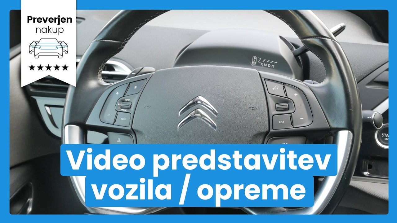 Citroën  Picasso Spacetourer Selection - SLOVENSKO VOZILO