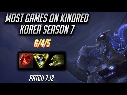 Korean Diamond 1 Kindred Main | Patch 7.12