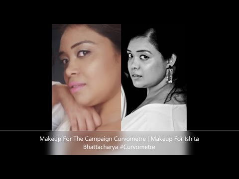 Preeti Rawal Makeup for the campaign CURVOMETRE 2