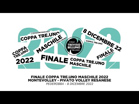 FINALE COPPA TRE.UNO MASCHILE: MONTEVOLLEY - PIVATO VOLLEY RESANESE