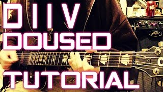DIIV - Doused (Guitar Tutorial)