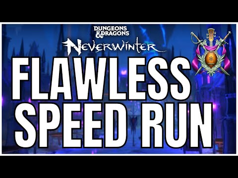 Neverwinter Master Demonweb Pits - Flawless 18:52 Run Bard Minstrel POV