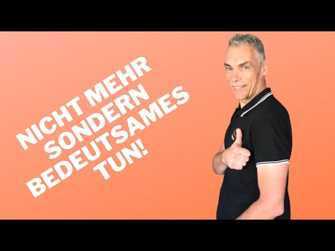 Statt MEHR BEDEUTSAMES tun - PERSÖNLICHKEIT ! GEWINNT - Jürgen Zwickel