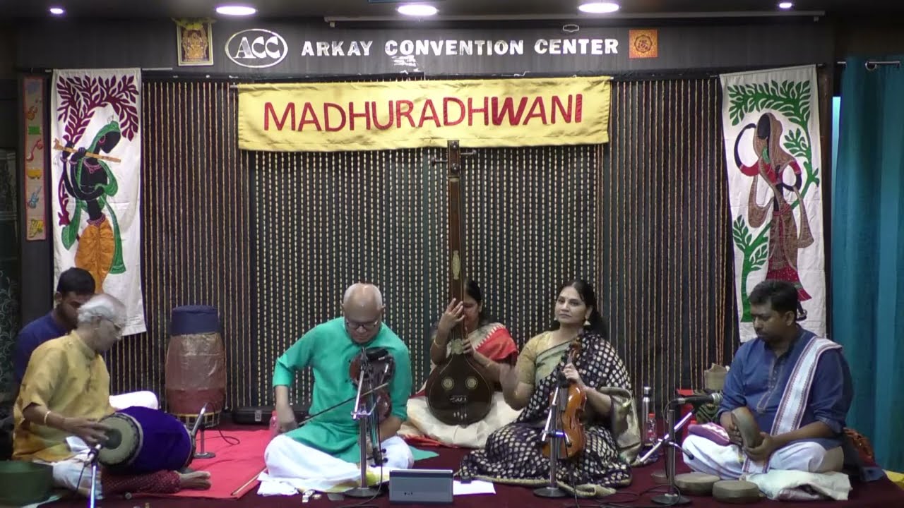 Madhuradhwani-Vittal Ramamurthy and Padma Shanker Violin Duet
