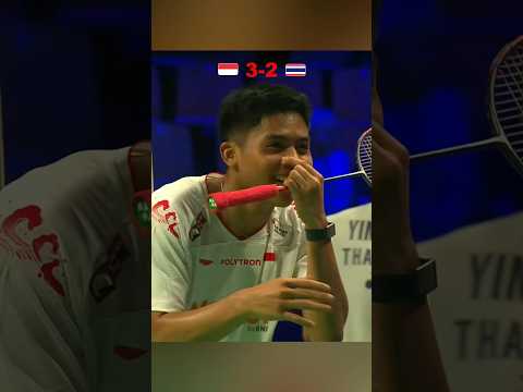 Tim Indonesia Balas tuntas selebrasi Tim Thailand Di Turnamen Thomas Cup 2026
