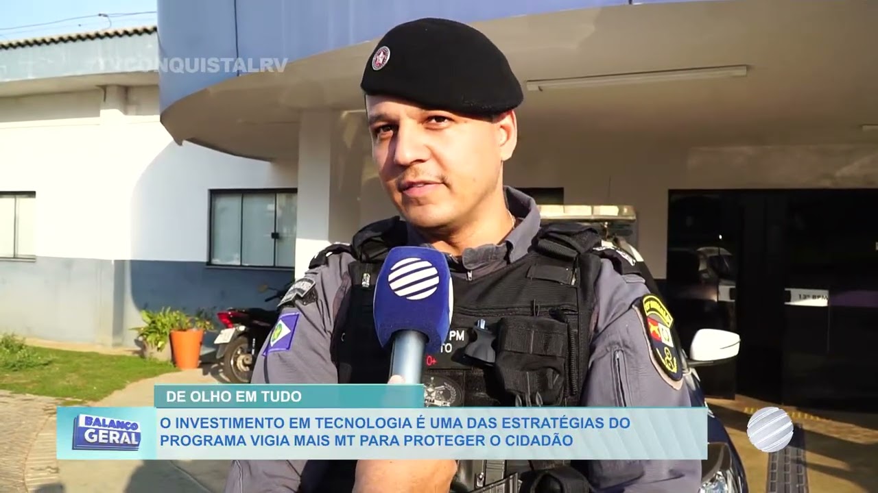 Programa Vigia Mais Reforça a Segurança e Ajuda no Combate à Criminalidade em Mato Grosso.