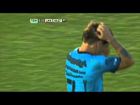 Gran jugada de Brandán. Temperley 0 – Lanús 0. Fecha 3. Primera División 2016