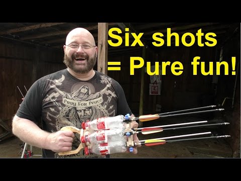 DIY Madman Turns Six Coke Bottles Into a Homemade Gatling Gun