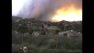 preview picture of video 'Viejas Fire Alpine California January 2001'