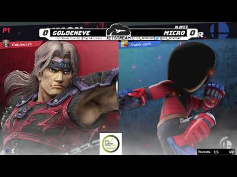 HV Gamer Con 20 Top 32 Losers - Goldeneye (Simon) Vs. Micro (Mii Brawler) Smash Ultimate - SSBU