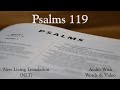 Psalms 119 New Living Translation NLT Audio Bible