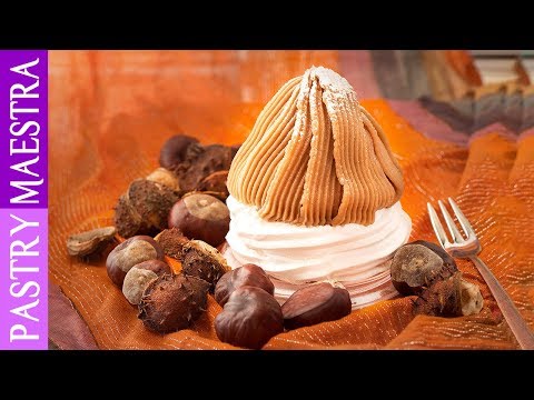 Mont Blanc - Chestnut at Its Best! (Gluten Free) | Pastry Maestra