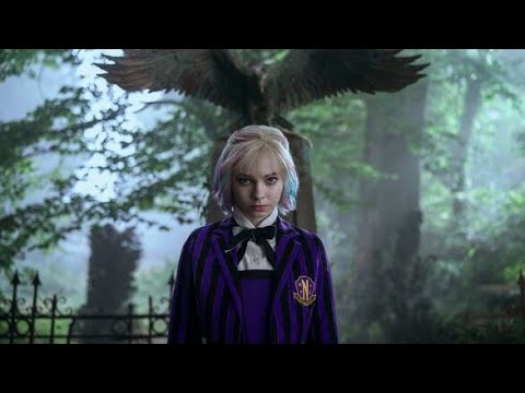 BEAUTIFUL STRANGE:  A song for Wednesday, Enid and Agnes 🖤 2025  ( Official Visualizer )