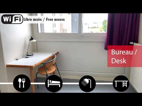 Logement T2  49m² Résidence GREMILLON HEROUVILLE SAINT CLAIR Crous Normandie