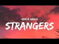 Kenya Grace - Strangers [lyrics] | Moonlight Music