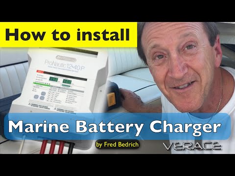 How to install Marine Battery Charger in less than an hour ⚡️ ProNautic 1240P