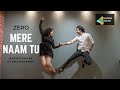ZERO Mere Naam Tu Dance Cover Salsa On Bollywood Song Chinmay Apurva Let S Naacho With Apurva
