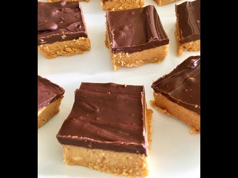 HOW TO MAKE NO-BAKE PEANUT BUTTER BARS || SHAWN'S FAMILY FAVORITE RECIPES