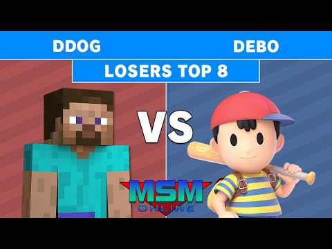 MSM Online 61 - DDog (Steve) Vs. Debo (Ness) - Losers Side Top 8