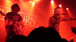 Bury Tomorrow - Man On Fire (21st Mar 2015) @ Nagoya, Japan