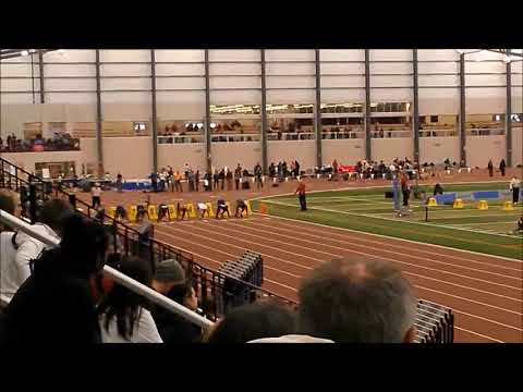 Track:  Seth Boomsma - 60-meter dash finals at NAIA Indoor Track & Field Nationals - 3/8/14