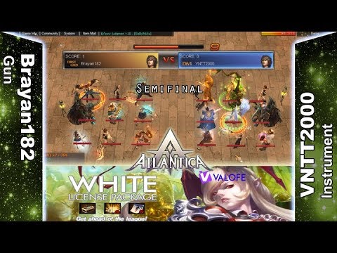 Sikyon Weekly 26/08/2017 PM: Semifinal - Brayan182 vs VNTT2000 - Atlantica Online