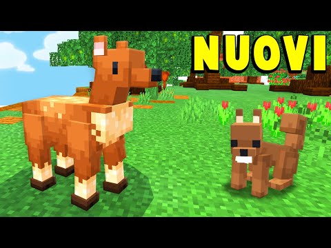 10 NUOVI ANIMALI CHE TI FARANNO AMARE MINECRAFT!!