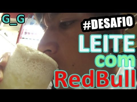 EntreAspasTV - Leite com Red Bull (Desafio)